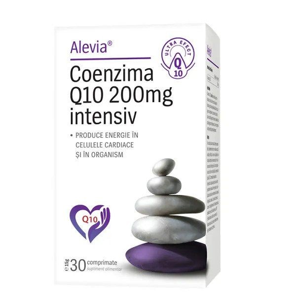 Alevia Coenzima Q10 Intensiv 200mg x 30cpr
