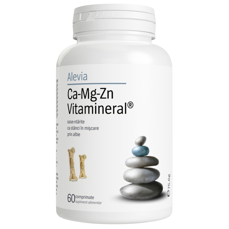 Alevia Ca-Mg-Zn Vitamineral x 60cpr