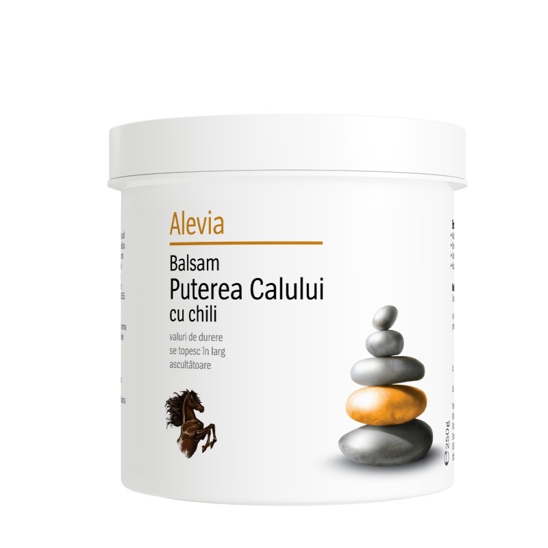 Alevia Balsam Puterea Calului cu Chili 250g