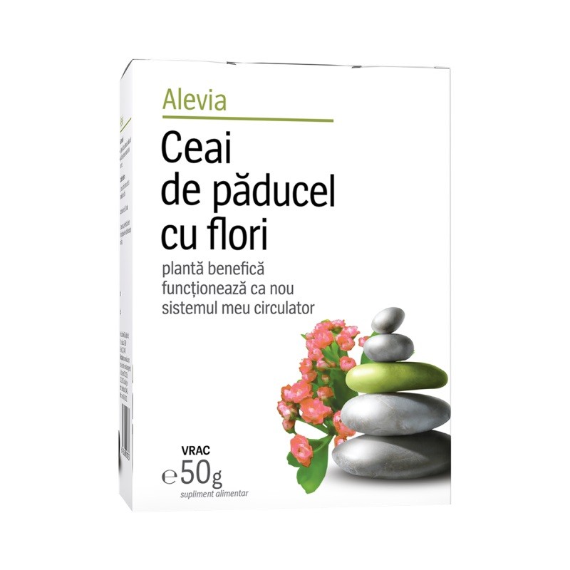 Alevia Ceai Paducel cu Flori 50g vrac