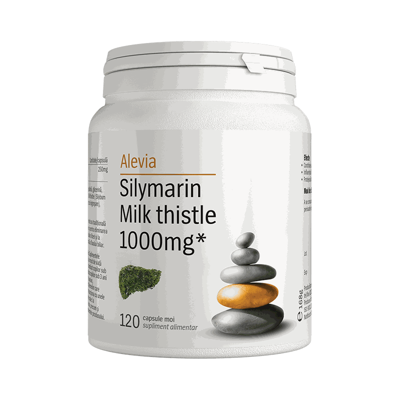 Alevia Silymarin Milk Thistle 1000mg x 120cps moi