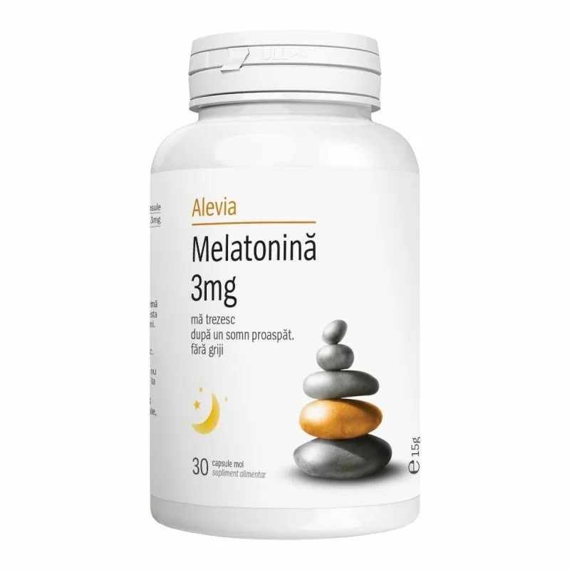 Alevia Melatonina 3mg x 30cps