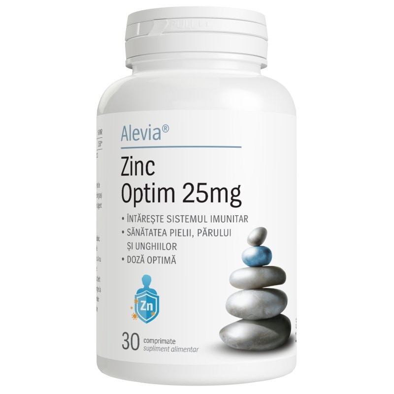 Alevia Zinc Optim 25mg x 30cpr