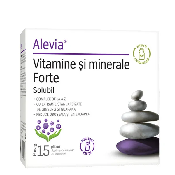 Alevia Vitamine si Minerale Forte x 15plic