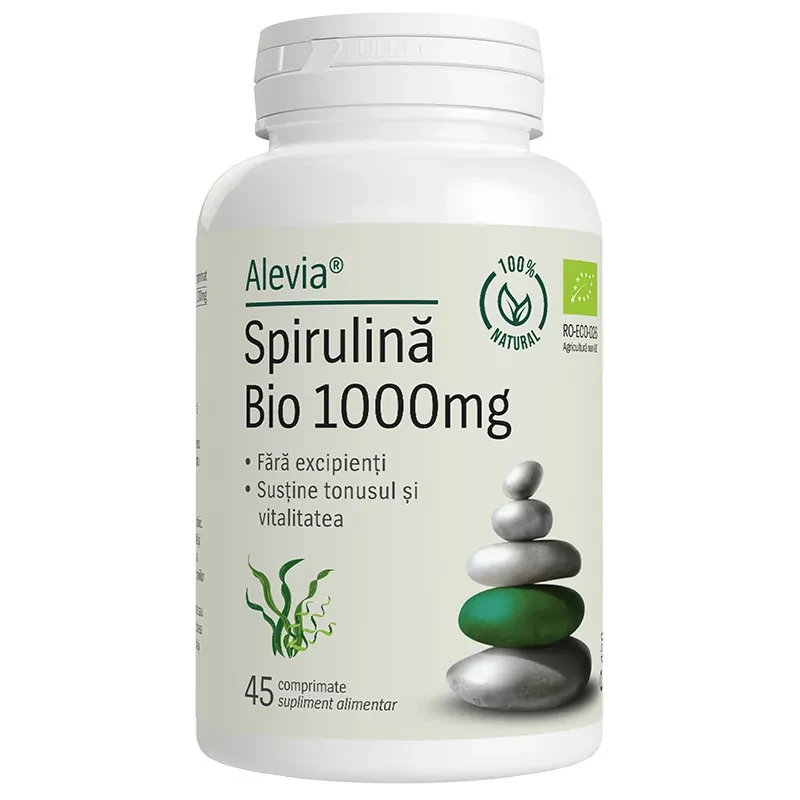 Alevia Spirulina Bio 1000mg x 45cpr