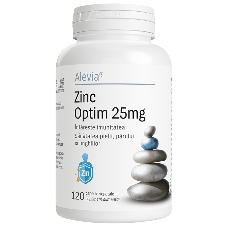 Alevia Zinc Optim 25mg x 120cps