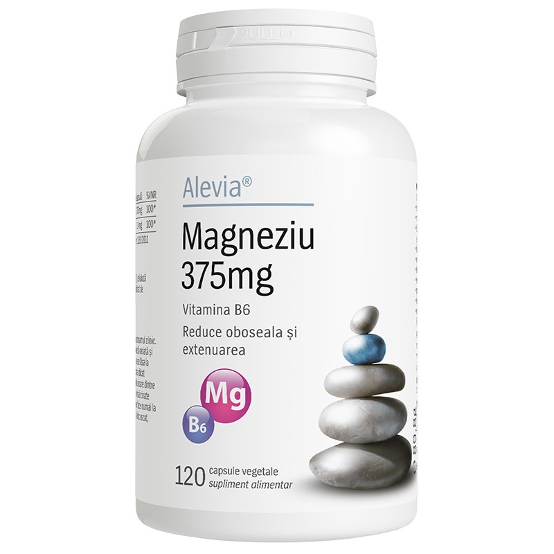 Alevia Magneziu 375mg x 120cps