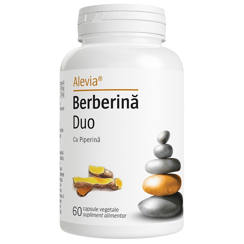 Alevia Berberina Duo cu Piperina x 60cps