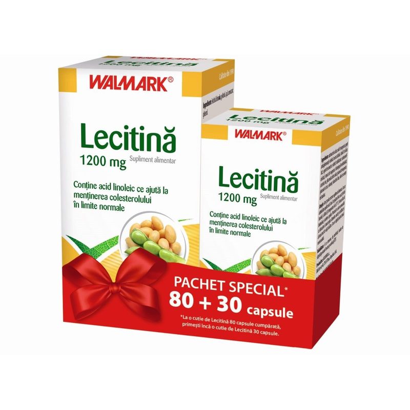 Walmark Lecitina 1200mg x 80+30cps
