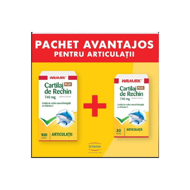 Walmark Cartilaj de Rechin x 30cps Pachet 1+1