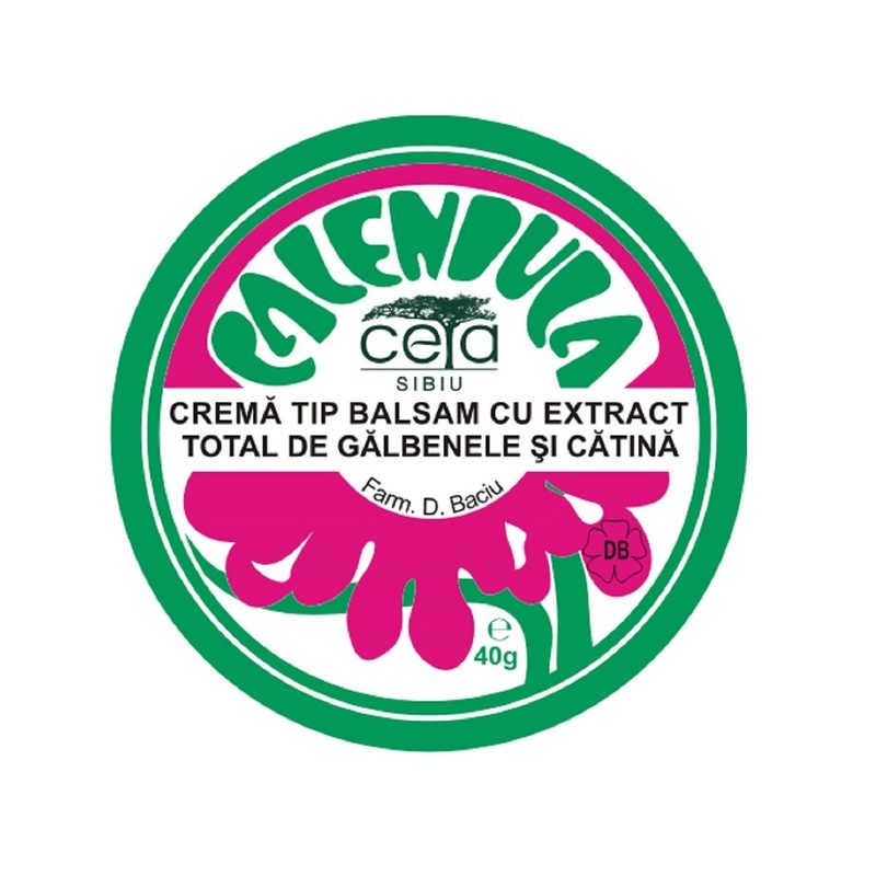 Unguent Extract Total de Galbenele si Catina 40g Ceta Sibiu