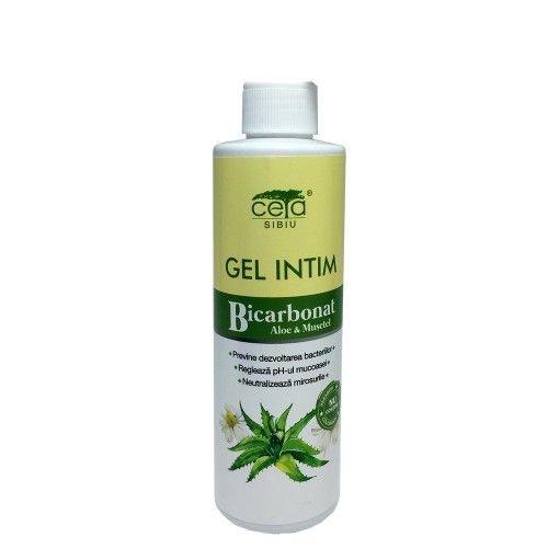 Gel Intim Bicarbonat Aloe si Musetel Flacon 200ml Ceta Sibiu