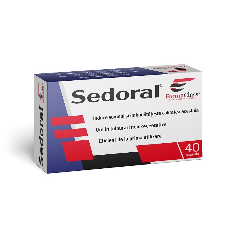 Sedoral Induce Somnul x 40cps FarmaClass