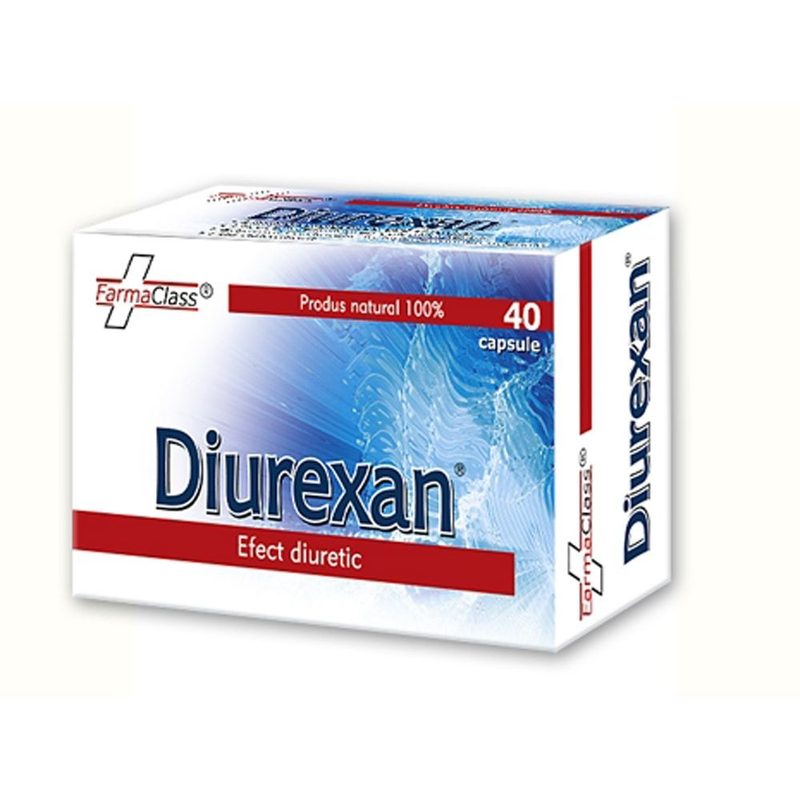 Diurexan Efect Diuretic x 40cps FarmaClass