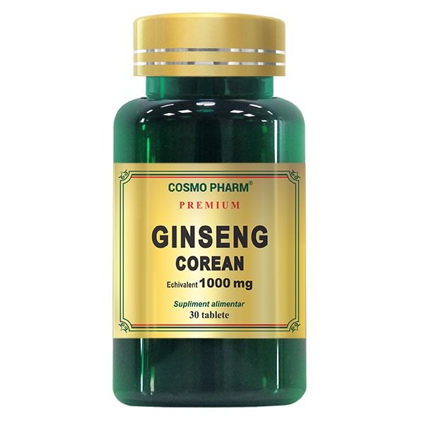 Cosmopharm Ginseng Corean 1000mg x 30cpr