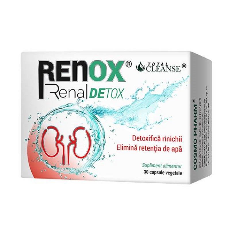 Cosmopharm Renox Renal Detox x 30cps veg
