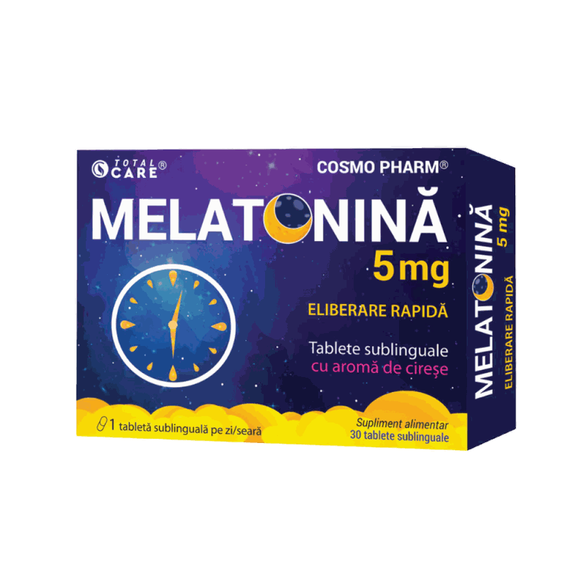 Cosmopharm Melatonina 5mg x 30cpr subling