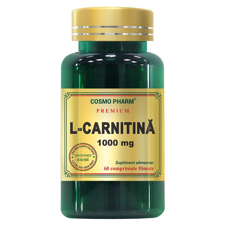 Cosmopharm L-Carnitina 1000mg x 60cpr