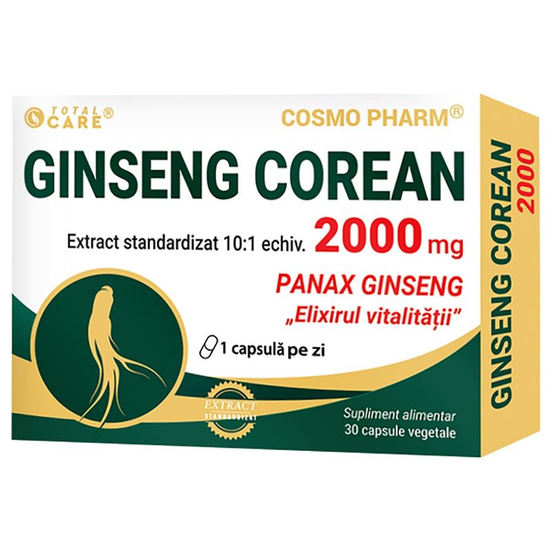 Cosmopharm Ginseng Siberian 2000mg x 30cpr