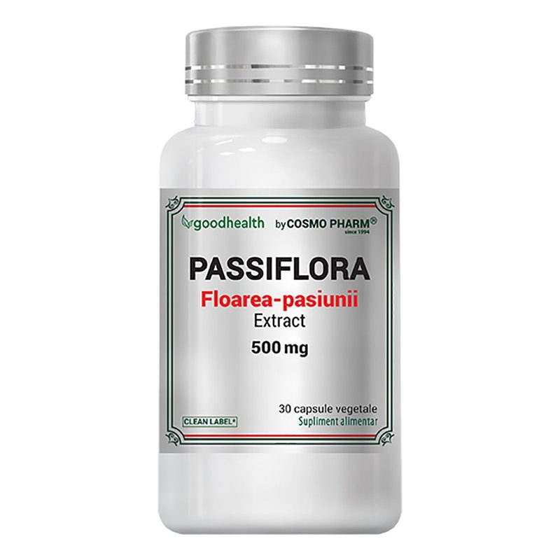 Cosmopharm Passiflora Extract 500mg x 30cps