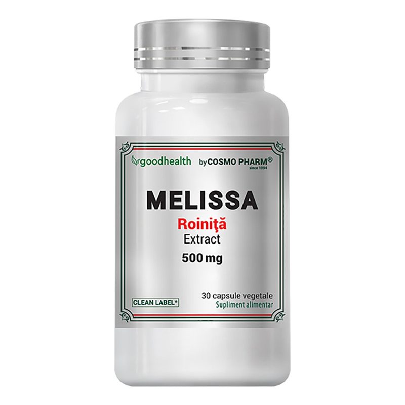 Cosmopharm Melissa Extract 500mg x 30cps
