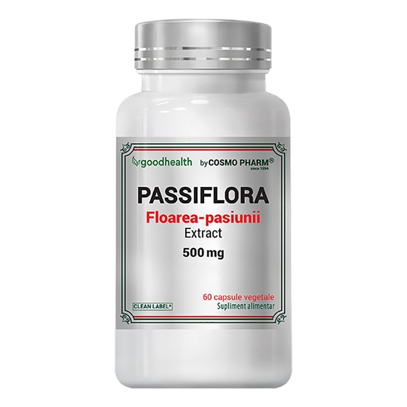 Cosmopharm Passiflora Extract 500mg x 60cps