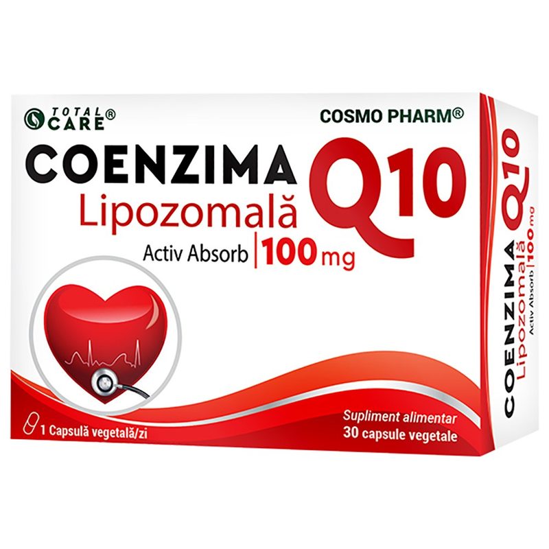 Cosmopharm Coenzima Q10 Lipozomala 100mg x 30cps