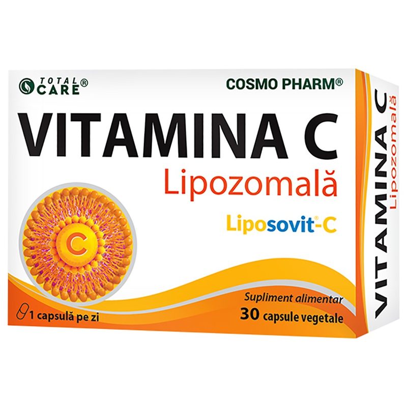 Cosmopharm Vitamina C Lipozomala x 30cps