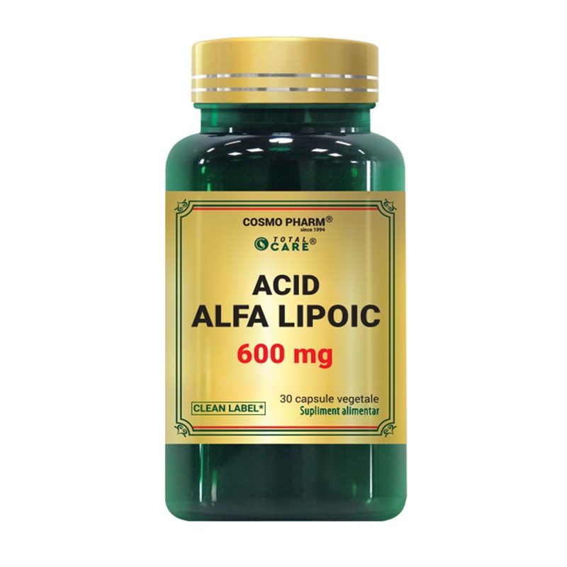 Cosmopharm Acid Alfa Lipoic 600mg x 30cps