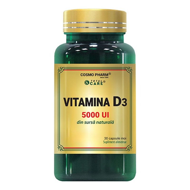 Cosmopharm Vitamina D3 5000UI x 30cps