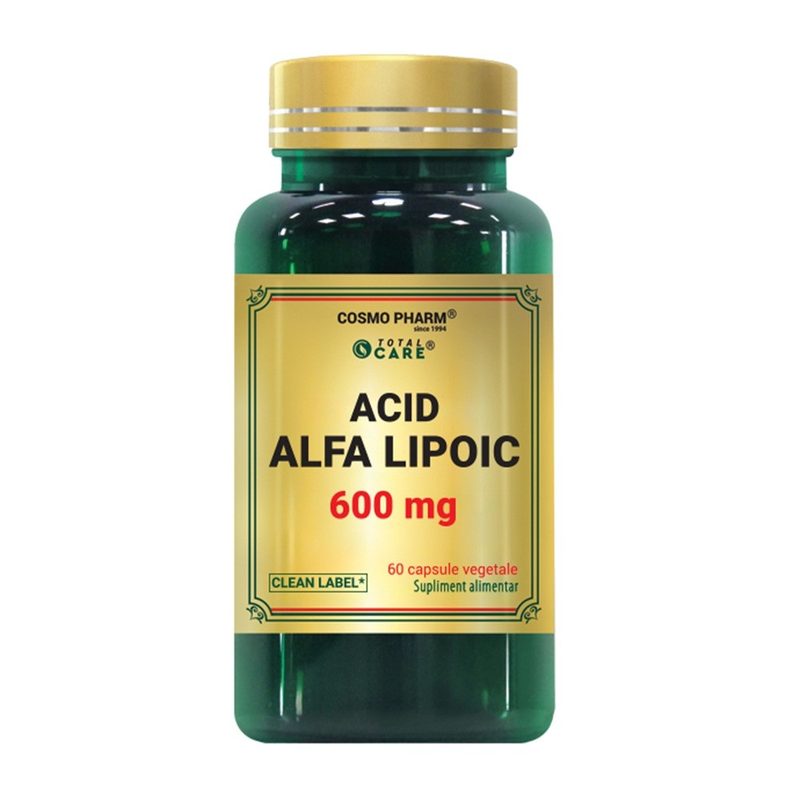 Cosmopharm Acid Alfa Lipoic 600mg x 60cps