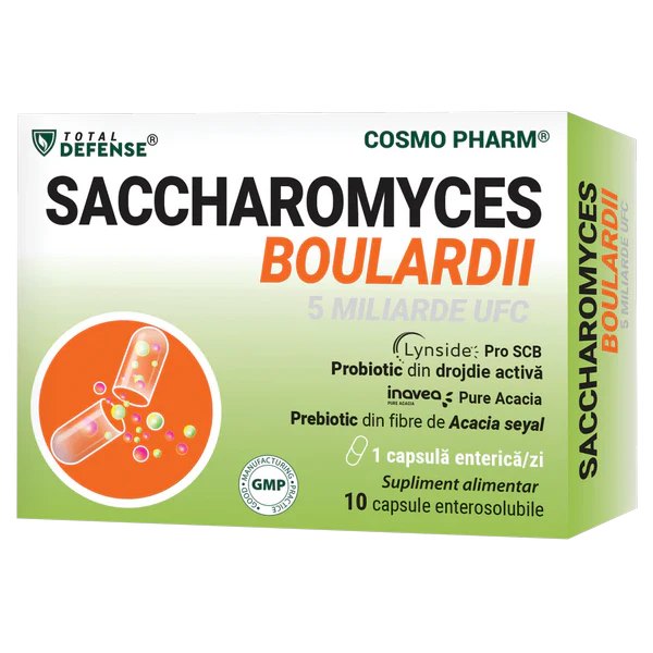 Cosmopharm Saccharomices Boulardii 5mld UFC x 10cps enterosol