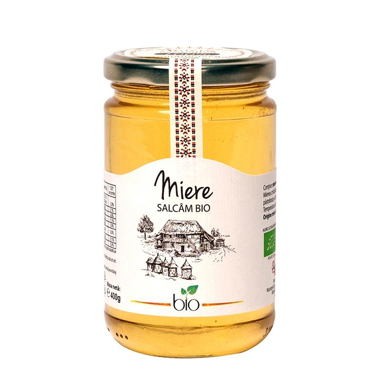 Miere Salcam Bio 400g Apisrom