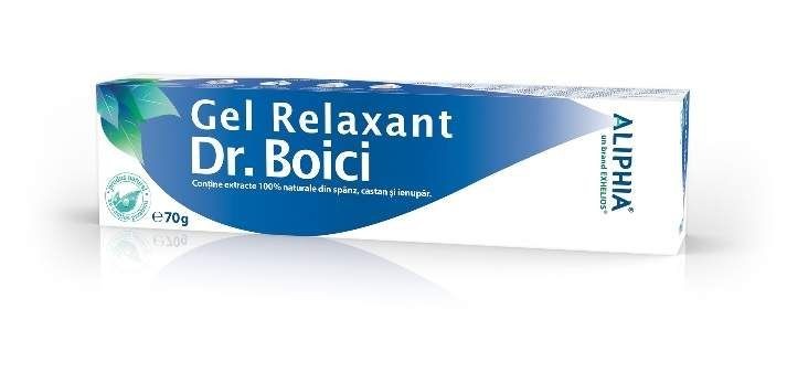 Dr Boici Gel Relaxant cu Spanz 70g Exhelios