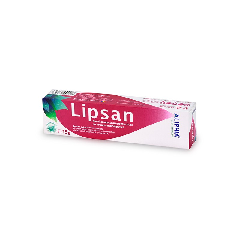 Lipsan Crema Protectoare Buze 15g Exhelios