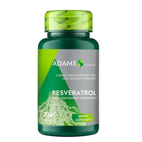 Adams Resveratrol 50mg x 30cps