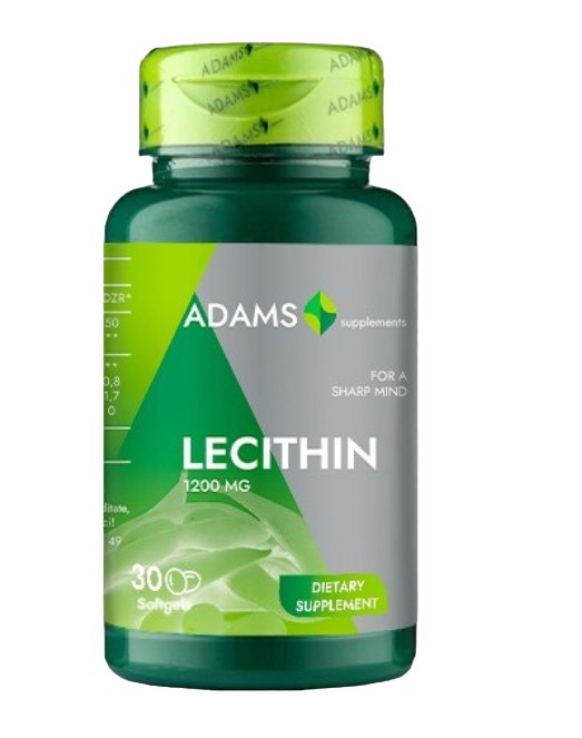 Adams Lecithin 1200mg x 30cps