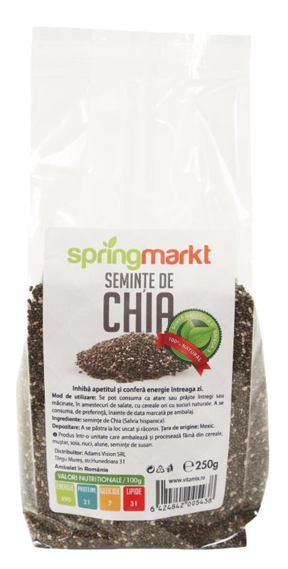 Springmarkt Seminte de Chia 250g