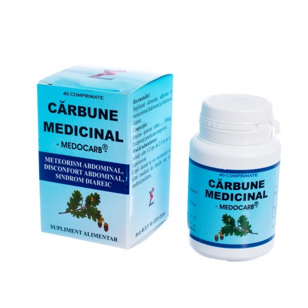 Elidor Carbune Medicinal x 40cpr