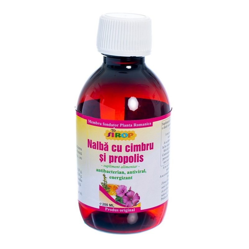 Elidor Sirop Nalba cu Cimbru si Propolis 200ml