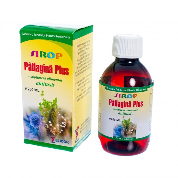 Elidor Sirop Patlagina Plus 200ml