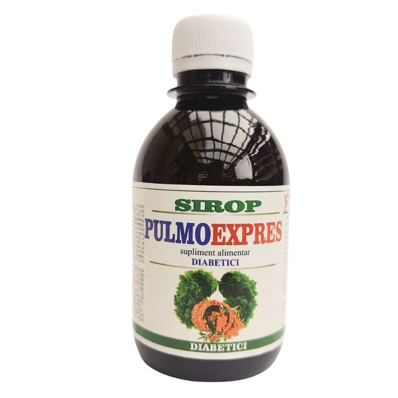 Elidor Sirop Pulmo Expres pt Diabetici 200ml