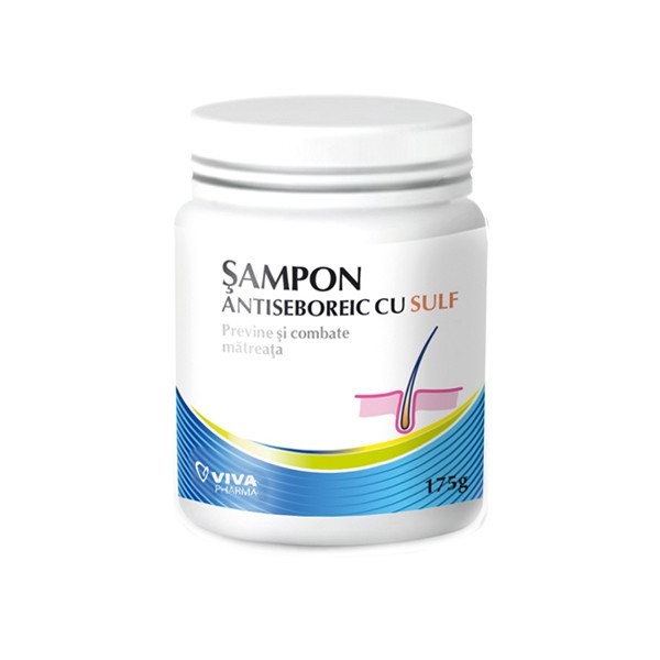 Sampon Antiseboreic cu Sulf 175g Vitalia