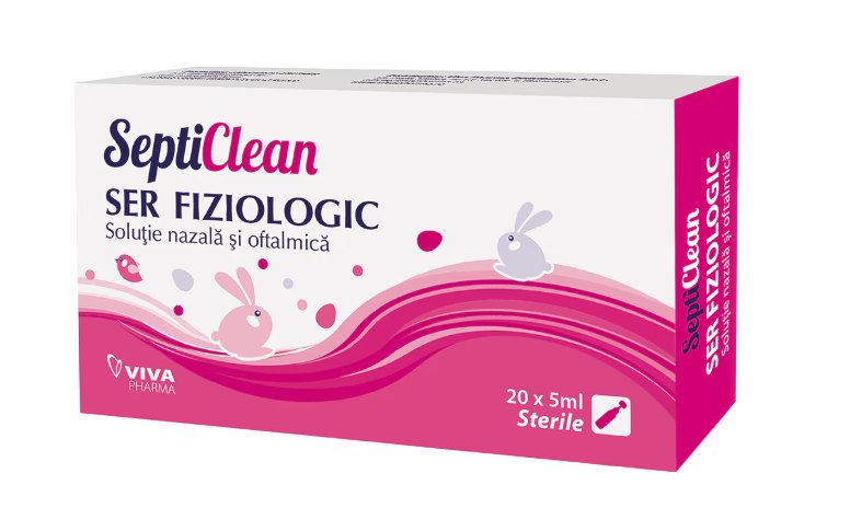 SeptiClean Ser Fiziologic 5ml x 20monodz