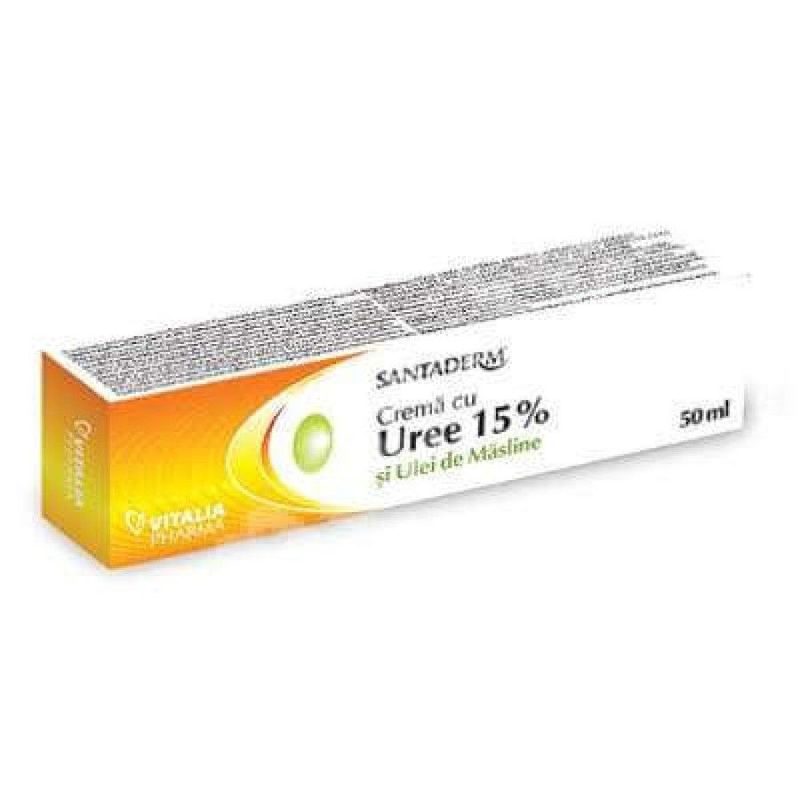 Santaderm Crema Uree 15% si Ulei de Masline 50ml