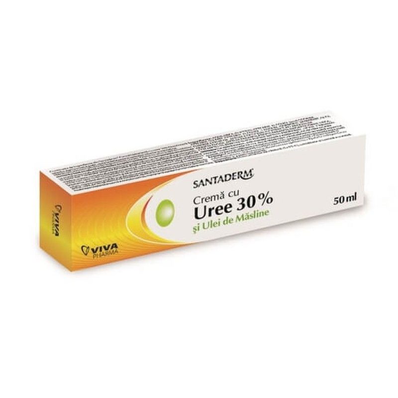Santaderm Crema Uree 30% si Ulei Masline 50ml