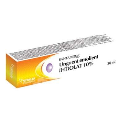 Santaderm ung cu Ihtiol 10% 30ml