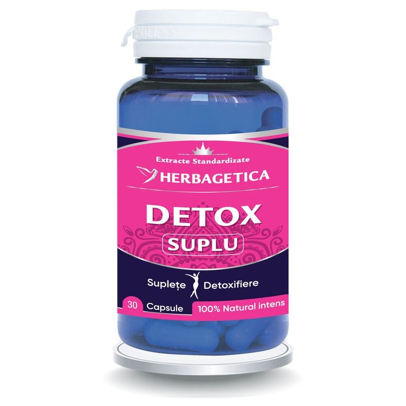 Herbagetica Detox Suplu x 30cps