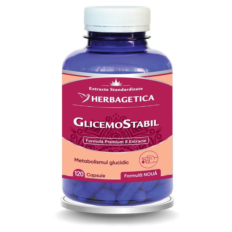 Herbagetica Glicemostabil x 120cps