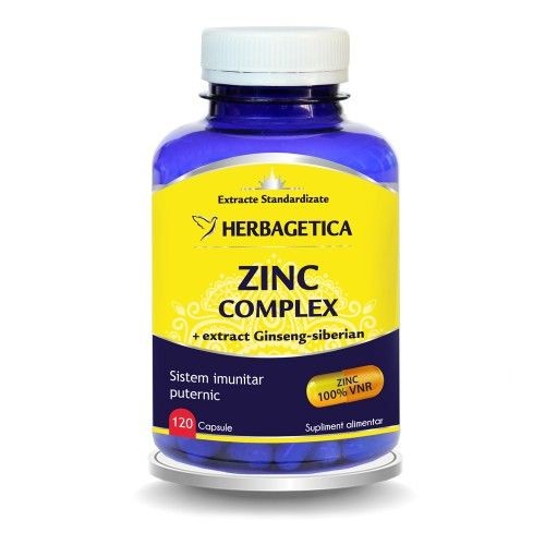 Herbagetica Zinc Complex x 120cps